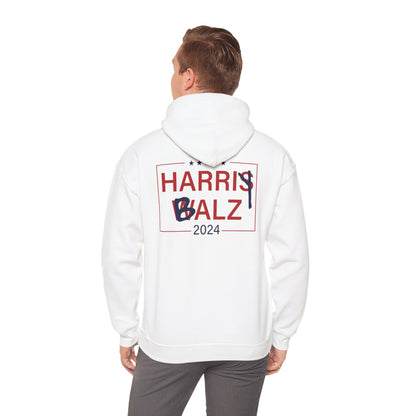 Harris Walz Meme - Cotton Hoodie