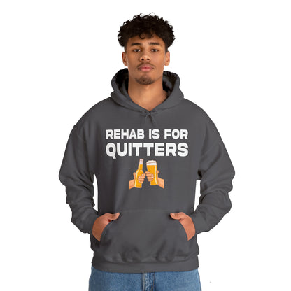 Rehab is for Quitters - Cotton Hoodie