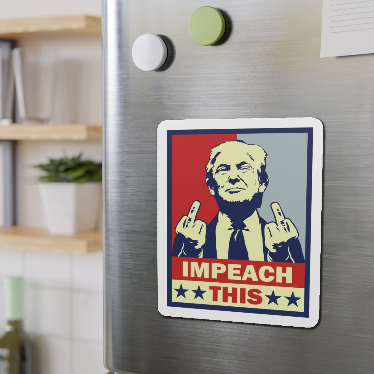 Impeach This Bumper Magnet