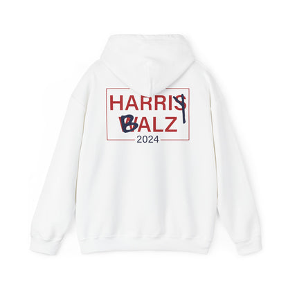 Harris Walz Meme - Cotton Hoodie