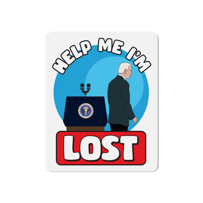 Help Me I'm LOST Bumper Magnet