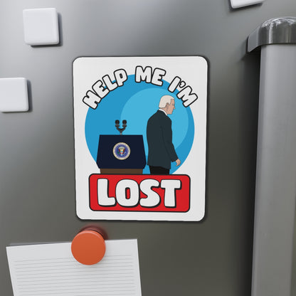 Help Me I'm LOST Bumper Magnet