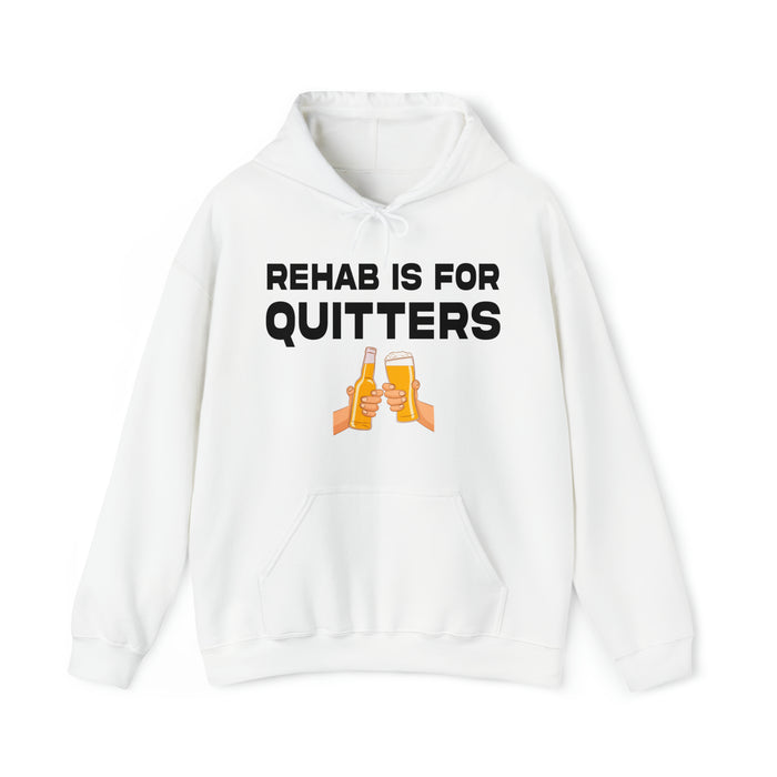Rehab is for Quitters - Cotton Hoodie