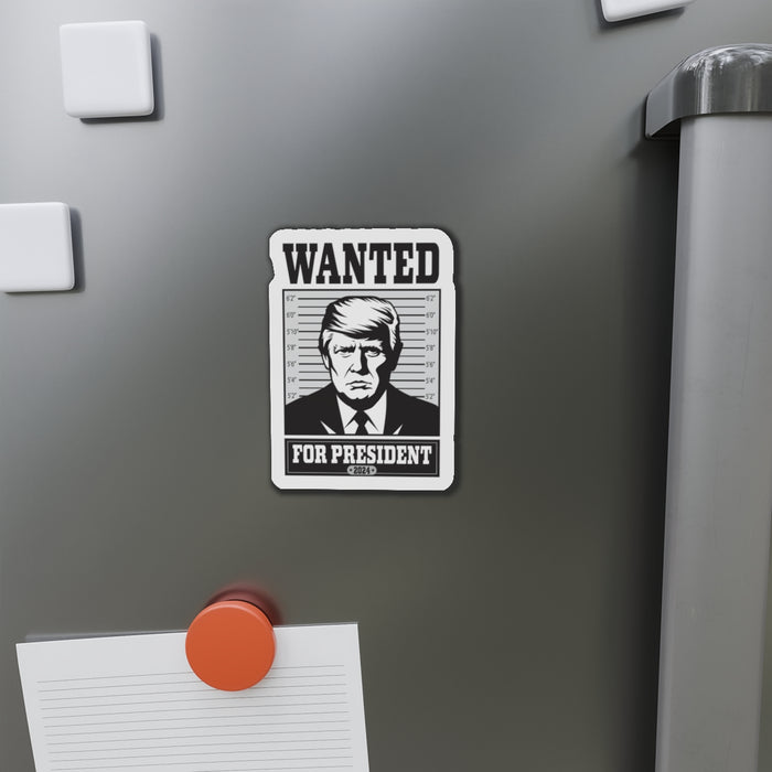 Wanted for President Bumper Magnet