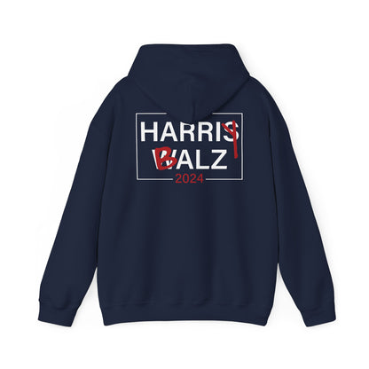 Harris Walz Meme - Cotton Hoodie