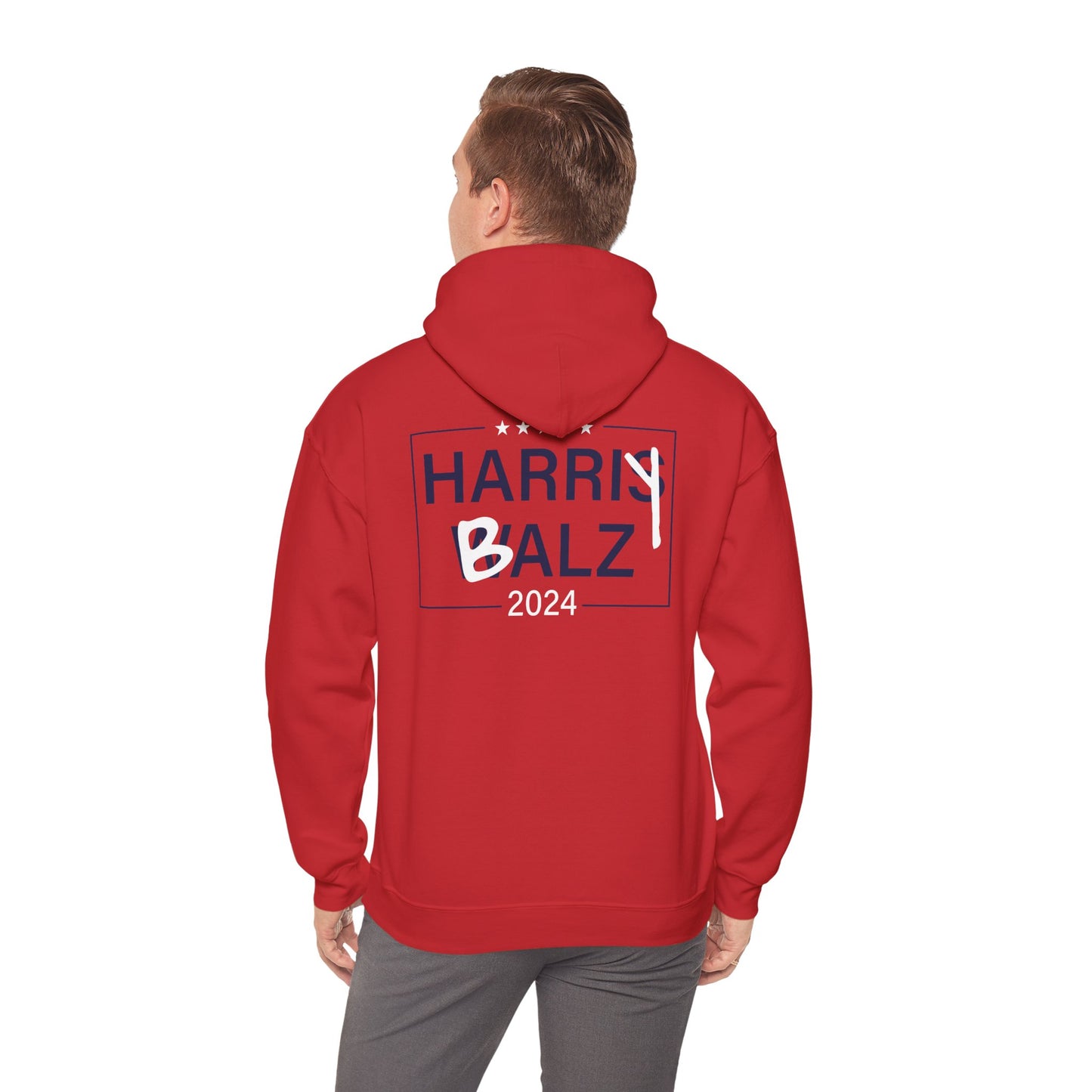 Harris Walz Meme - Cotton Hoodie