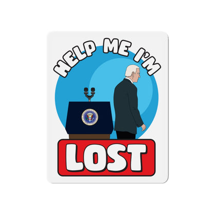 Help Me I'm LOST Bumper Magnet